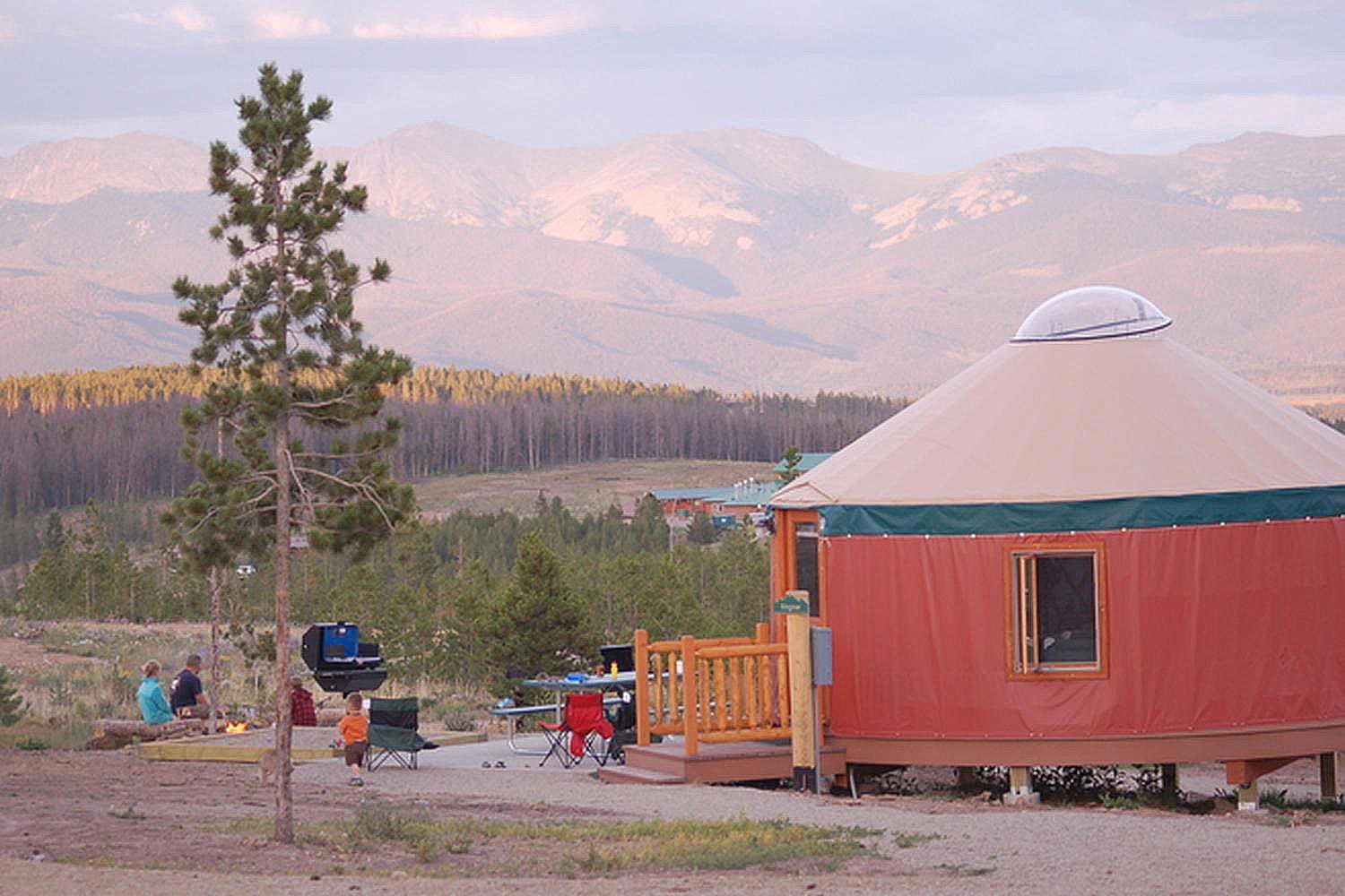 Snow Mountain Ranch Yurts, Granby, Colorado