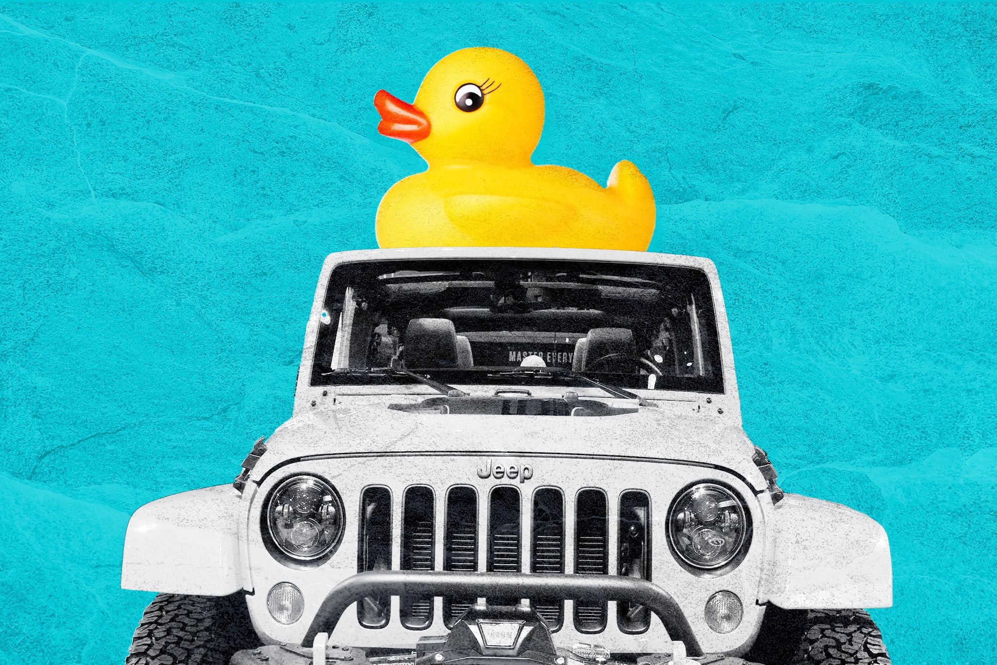 Here’s What It Means if You See a Rubber Ducky on a Jeep