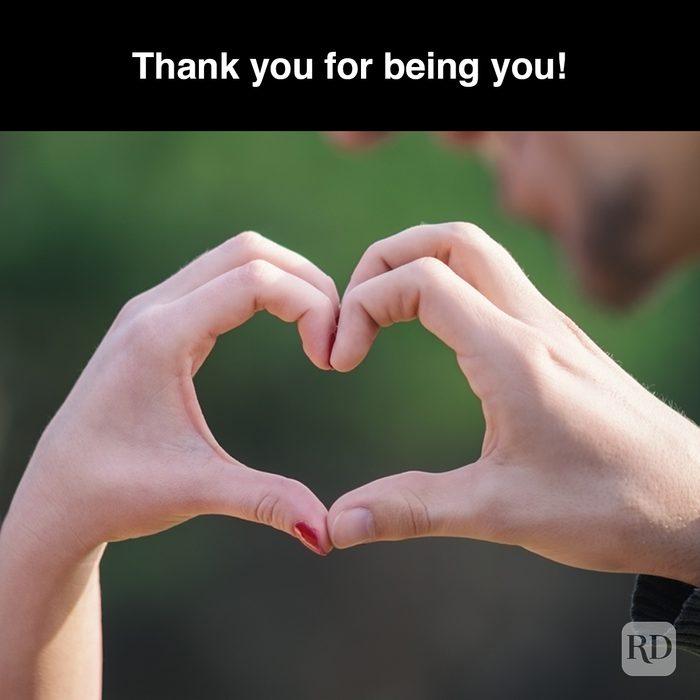 21 Thank You For Being You Gettyimages 475223937