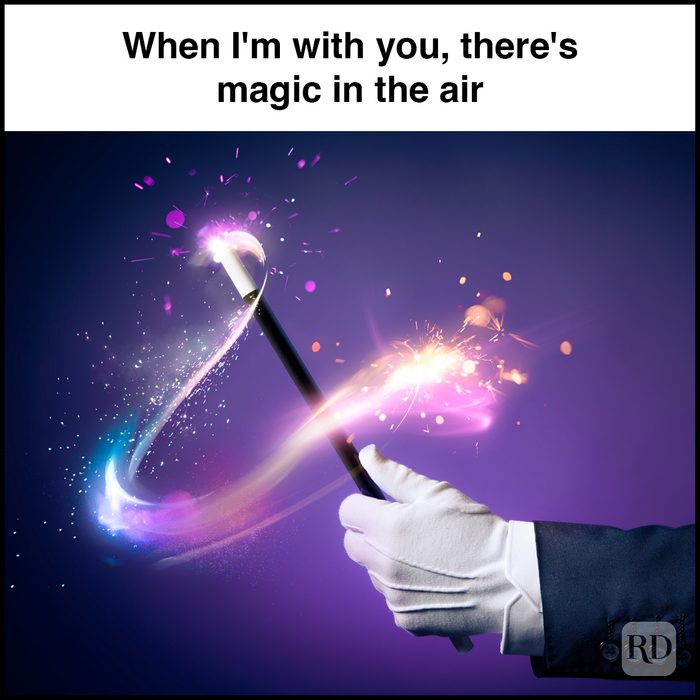 40 When I'm With You There's Magic In The Air Gettyimages 537273791