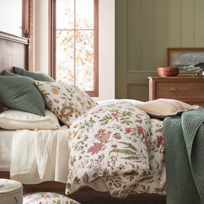 Botanical Garden Relaxed Linen Bedding