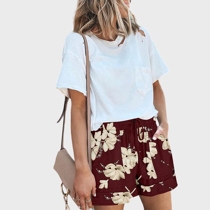 Casual Drawstring Shorts