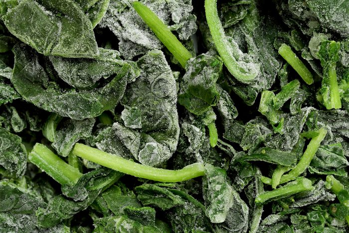 frozen spinach