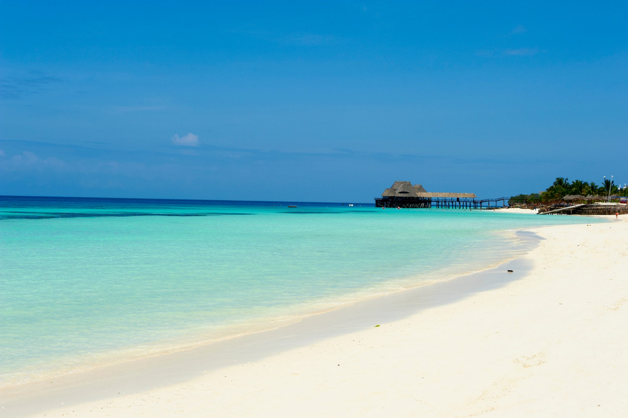Zanzibar island in Tanzania