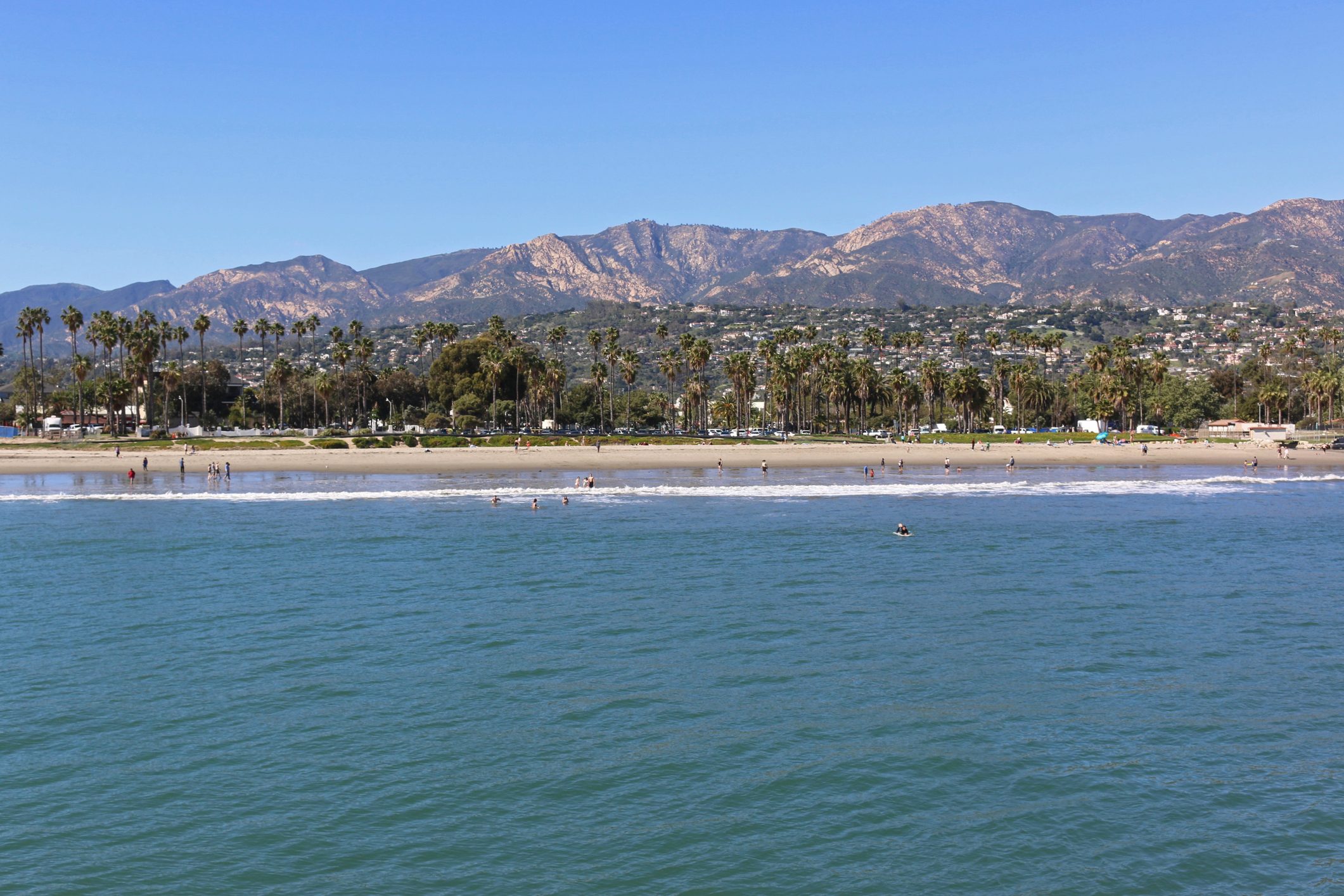 Santa Barbara from Stern's Wharf