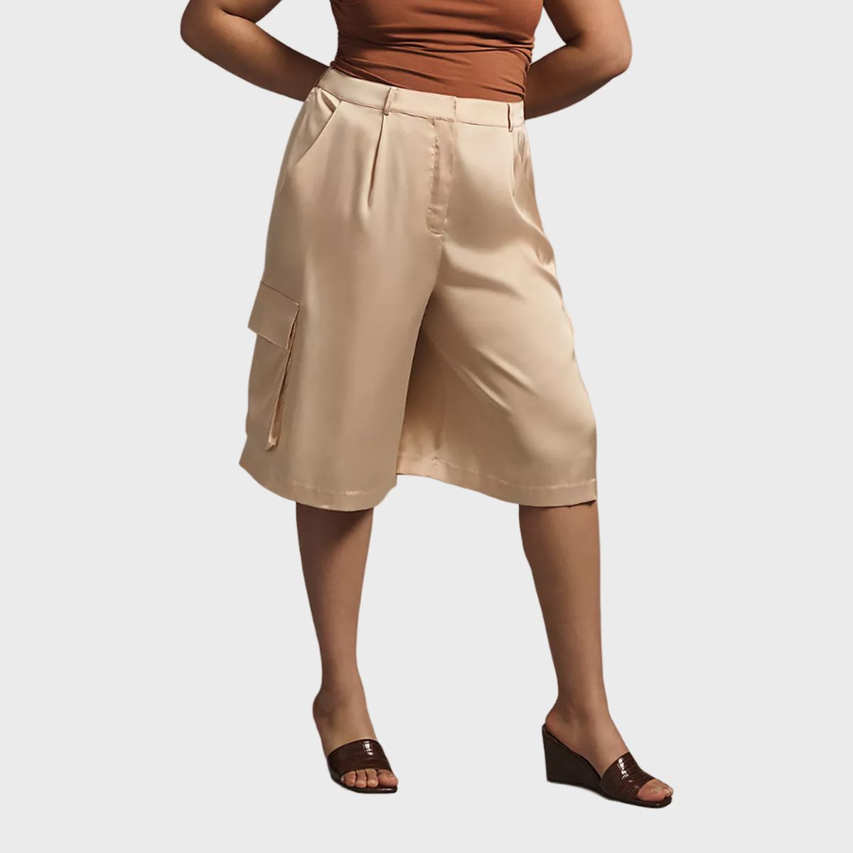 Hutch Pleated Utility Shorts