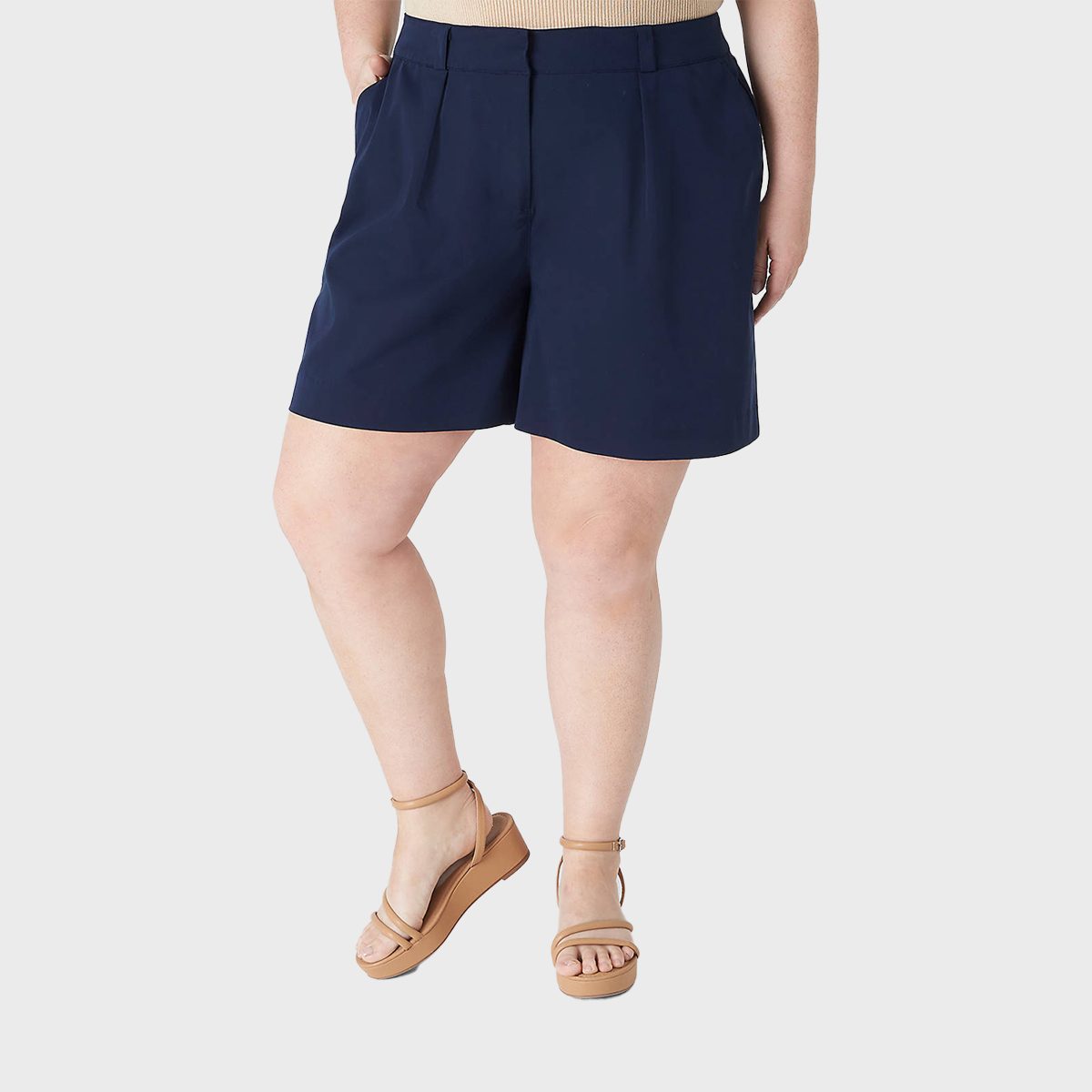 Lane Bryant Silky Chino City Short