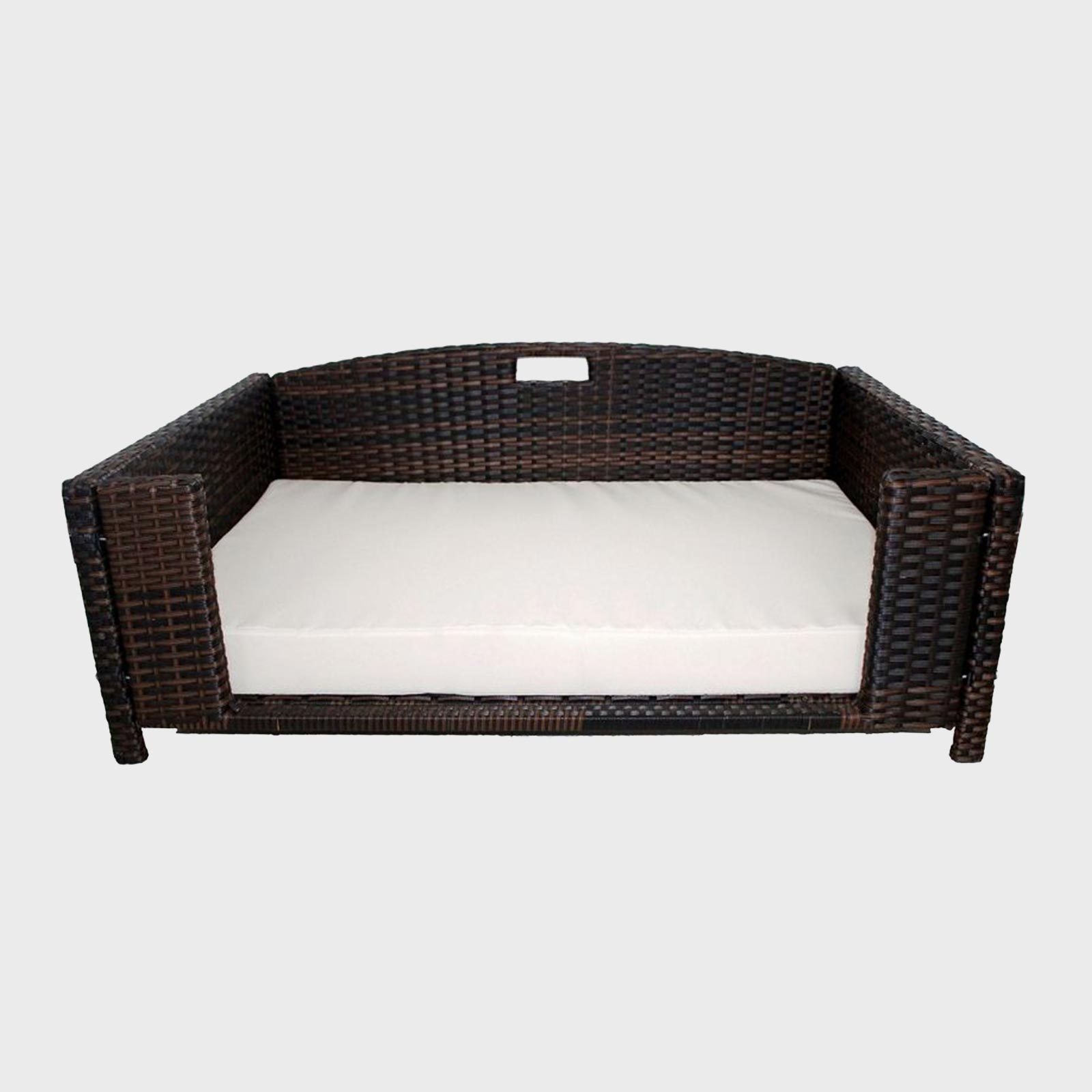 Iconic Pet Rattan Rectangular Sofa