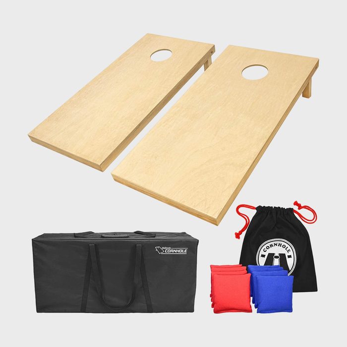 Solid Wood Cornhole Set