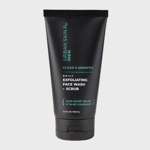 Urban Skin Rx Men's Daily Exfoliating Face Wash + Scrub