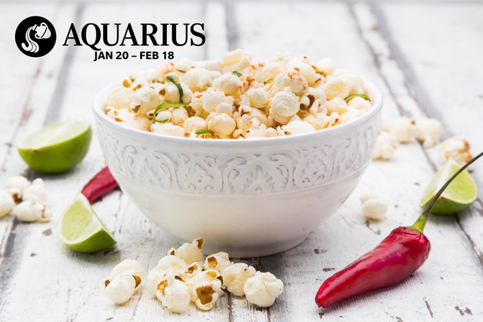 A bowl of chili lime popcorn