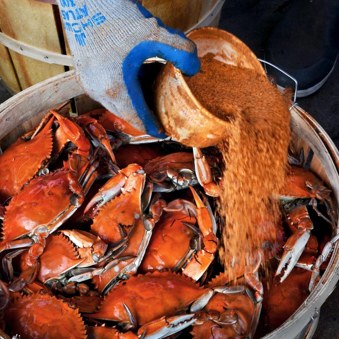 Old Bay On Crabs