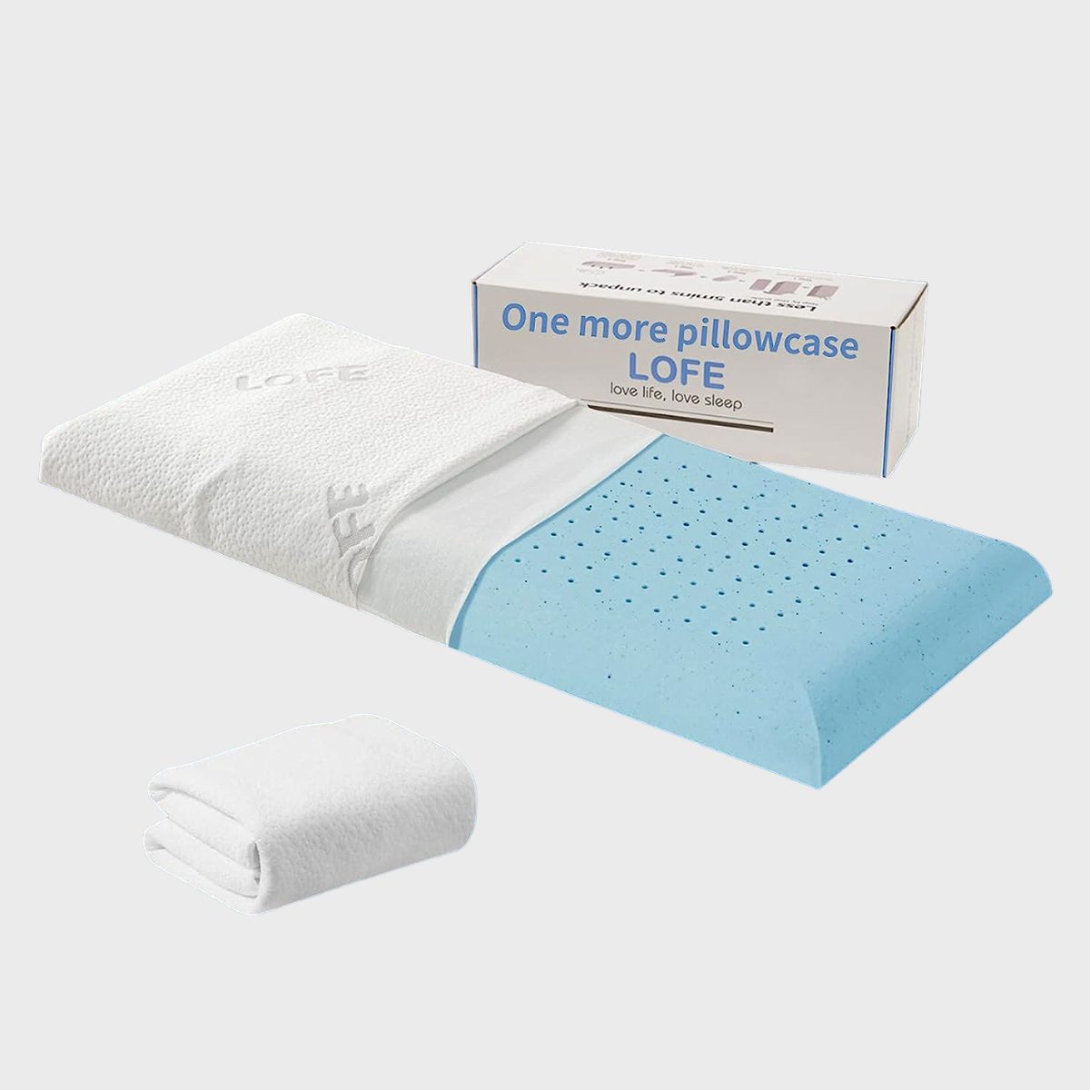 Lofe Ultra Thin Memory Foam Pillow