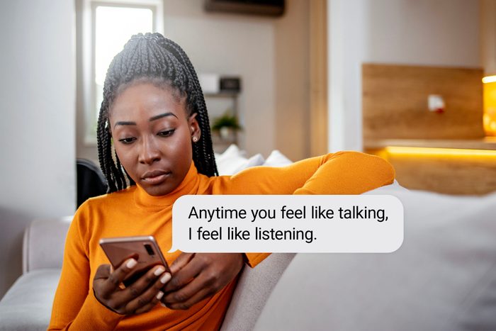 Perfectly Worded Texts To Send Someone With Depression 4 Gettyimages 1195222010 V2