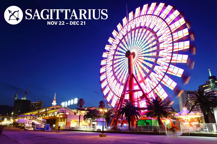ferris wheel with lights at night at the county fair