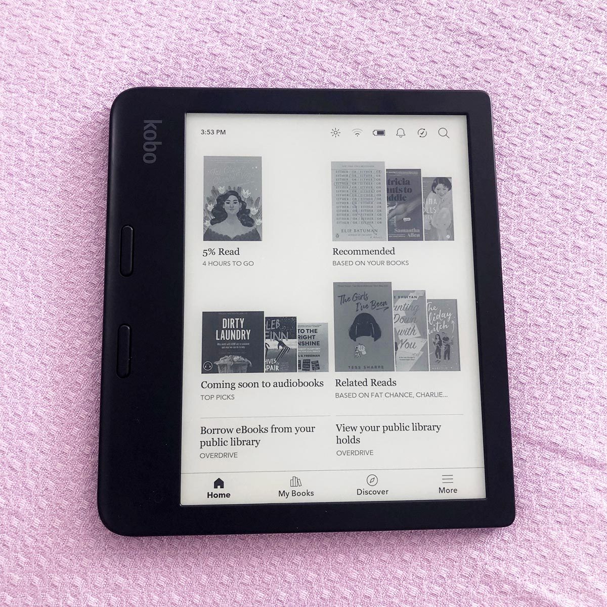 Kobo Libra 2 recommended books