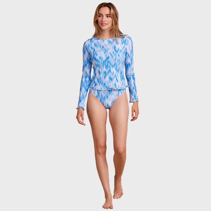 Summersalt The Waterside Ruffle Rash Guard