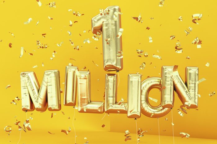 1 Million in balloons