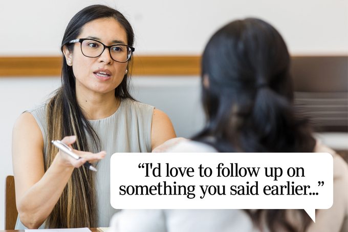 17 Things To Say In An Interview To Land The Job According To Hiring Managers Speech Buubles 3