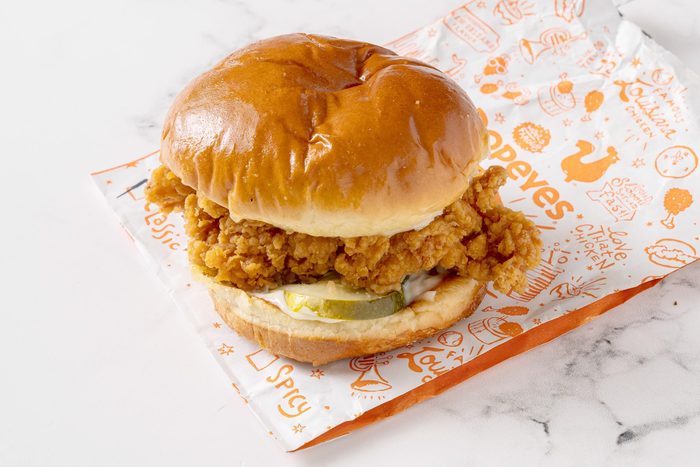 Chicken Sandwich Popeye