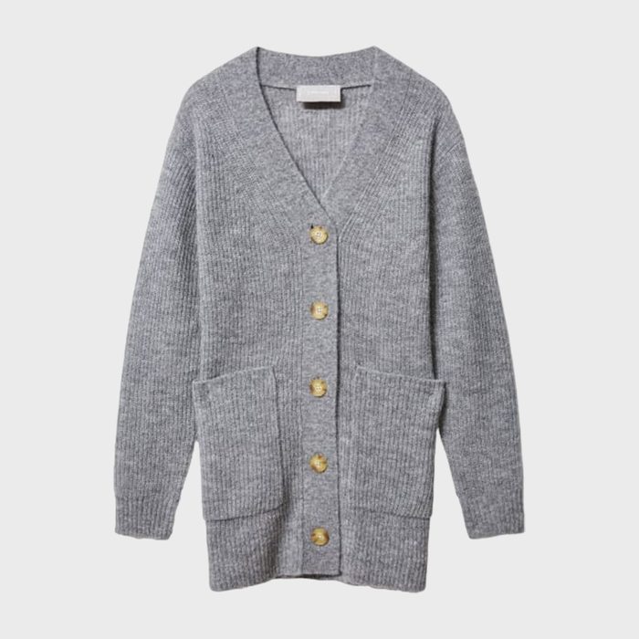 Everlane The Oversized Alpaca Cardigan