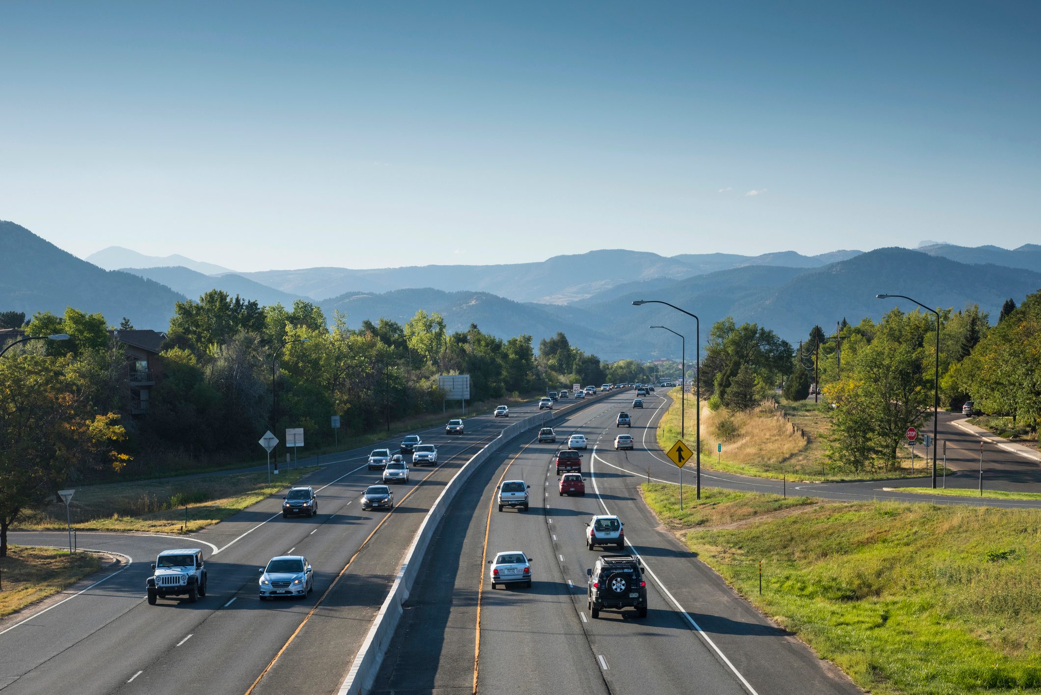 Highway 36, Boulder Turnpike, Rocky Mountains, Boulder, Colorado