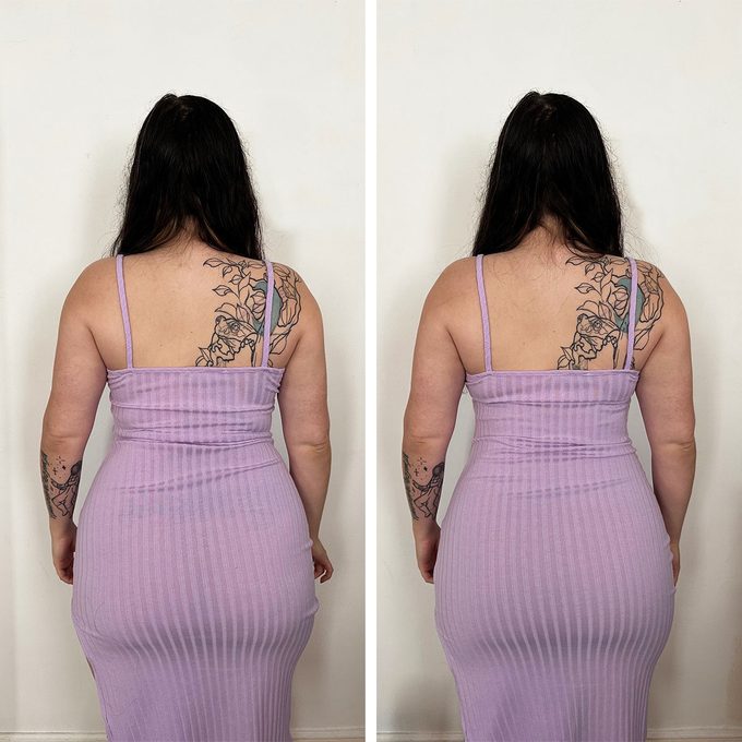 Women trying superpower shorts