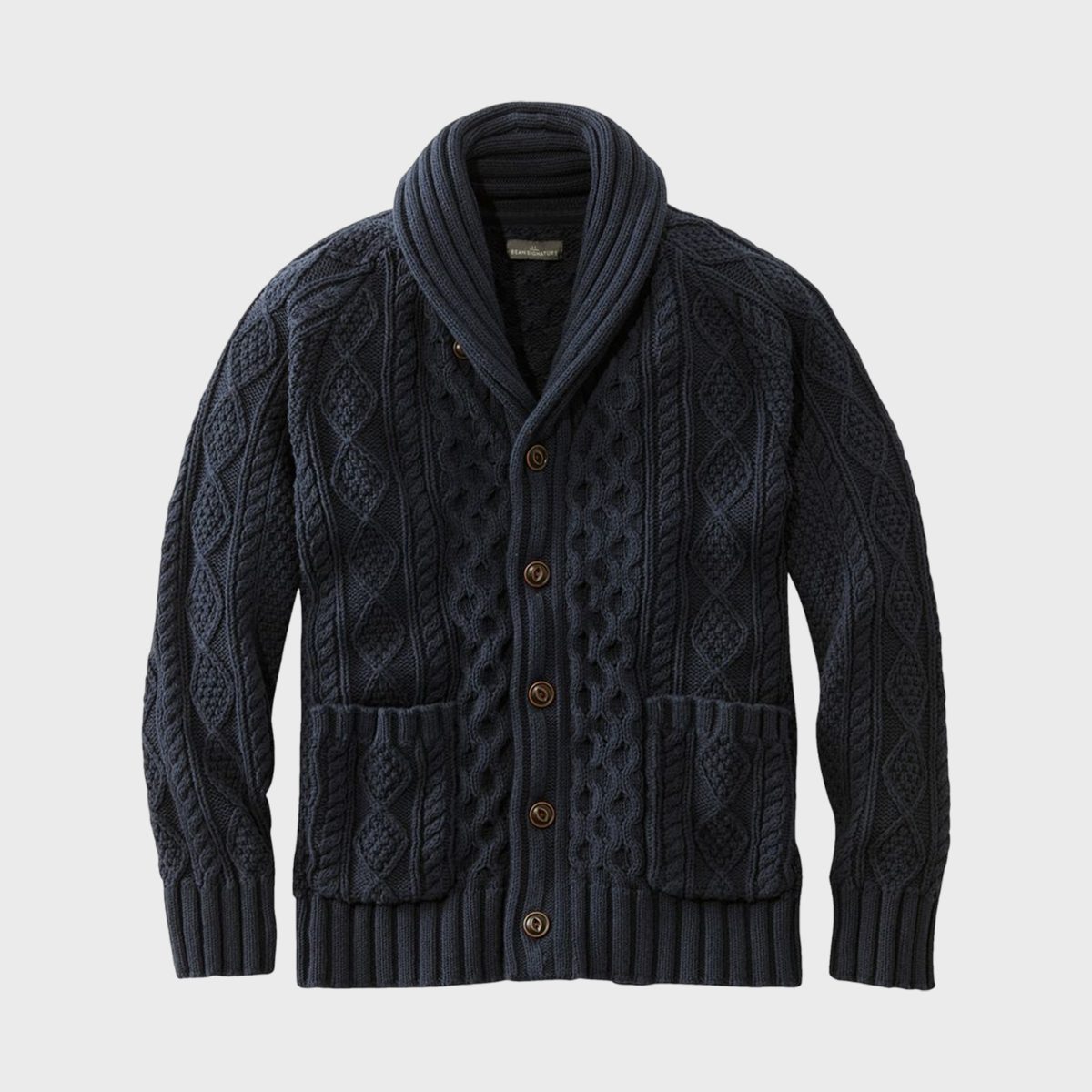L.l. Bean Men's Fisherman Cardigan