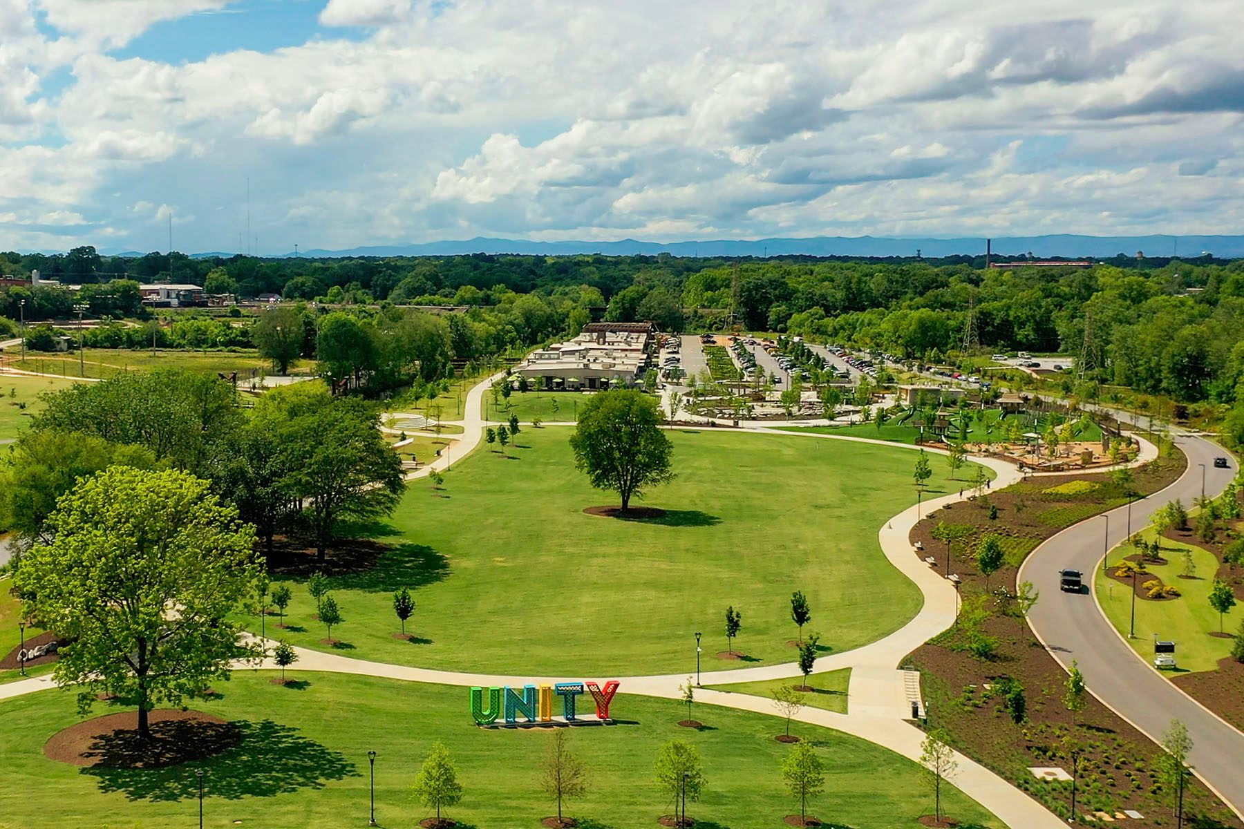 Unity Park in Greenville, South Carolina