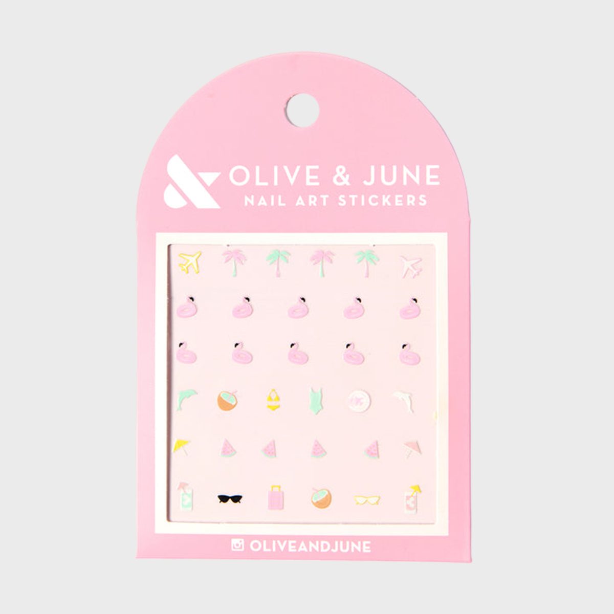 Olive & June Alphabet Nail Art Stickers