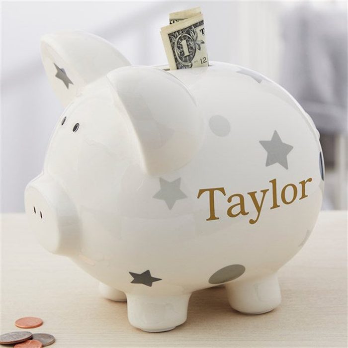 Personalized Piggy Bank