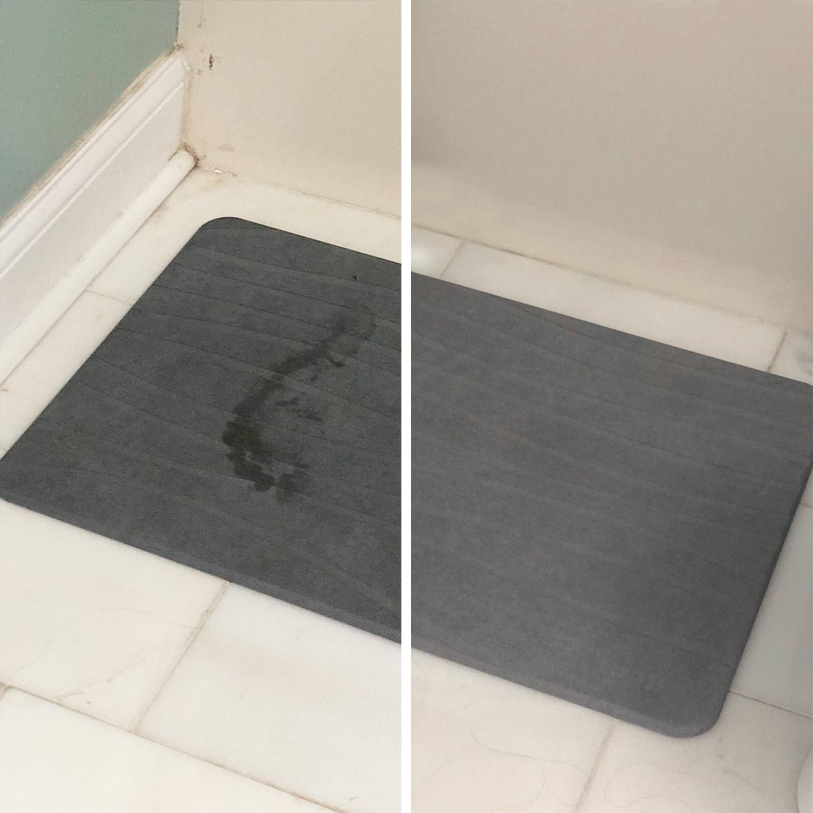 Before And After Sutera Stone Bath Mat