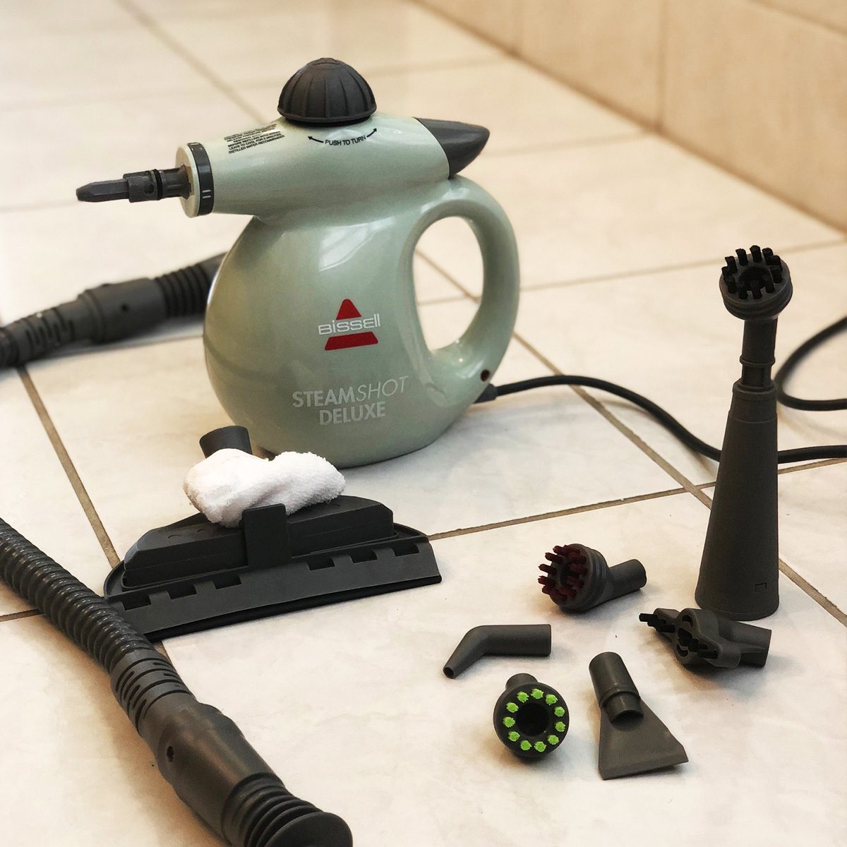 The Bissell Steam Shot Steamer