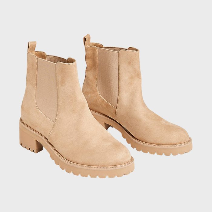 Dream Cloud Faux Suede Chelsea Bootie