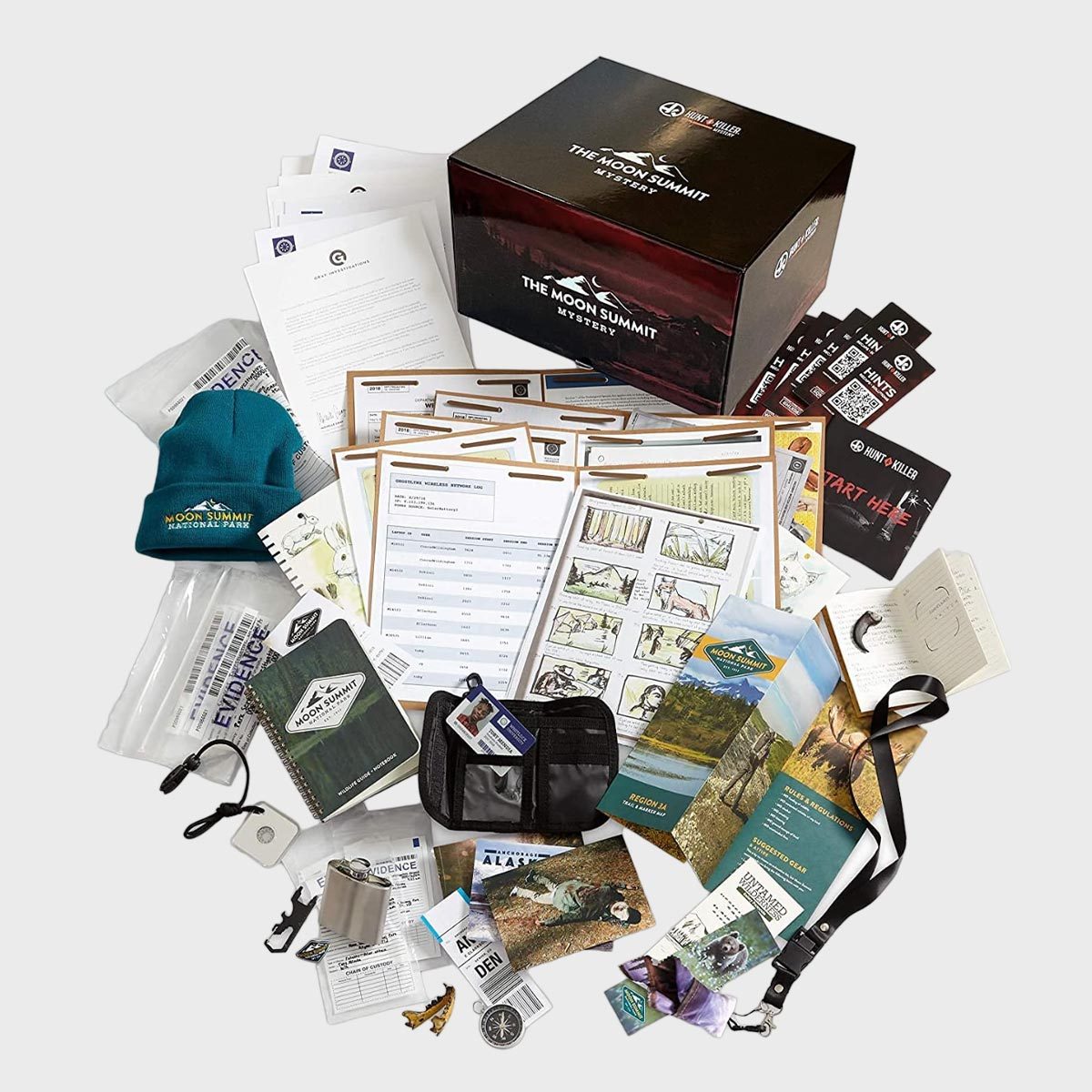 Hunt A Killer The Moon Summit Mystery Complete Box Set