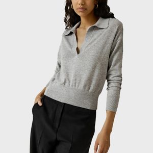 Rd Ecomm Cashmere Polo Shirt Via Lilysilk.com