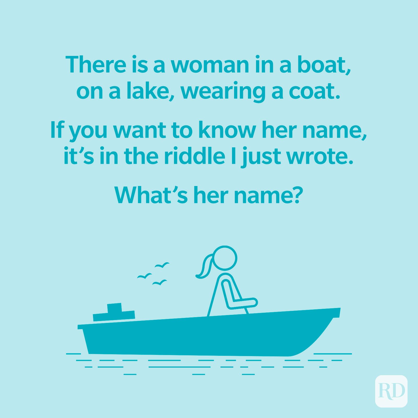 “There’s a Woman in a Boat” Riddle: Try to Solve the Viral Riddle