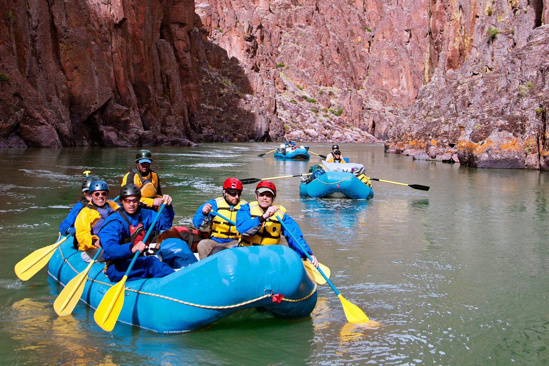 Rafting in American RIver