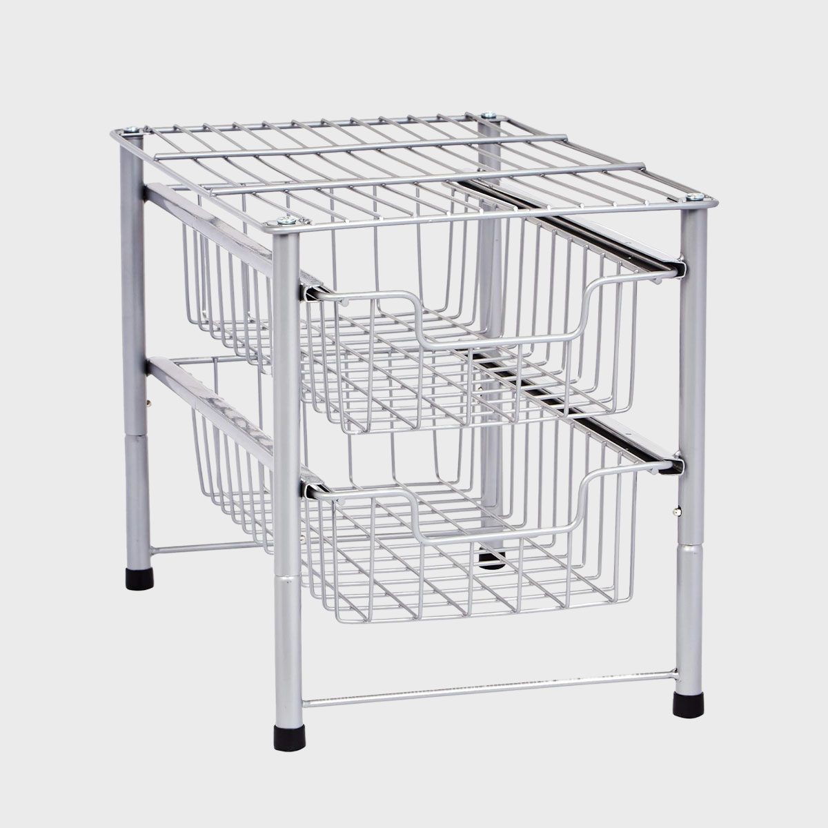 Amazon Basics 2 Tier Sliding Basket Drawer Organizer