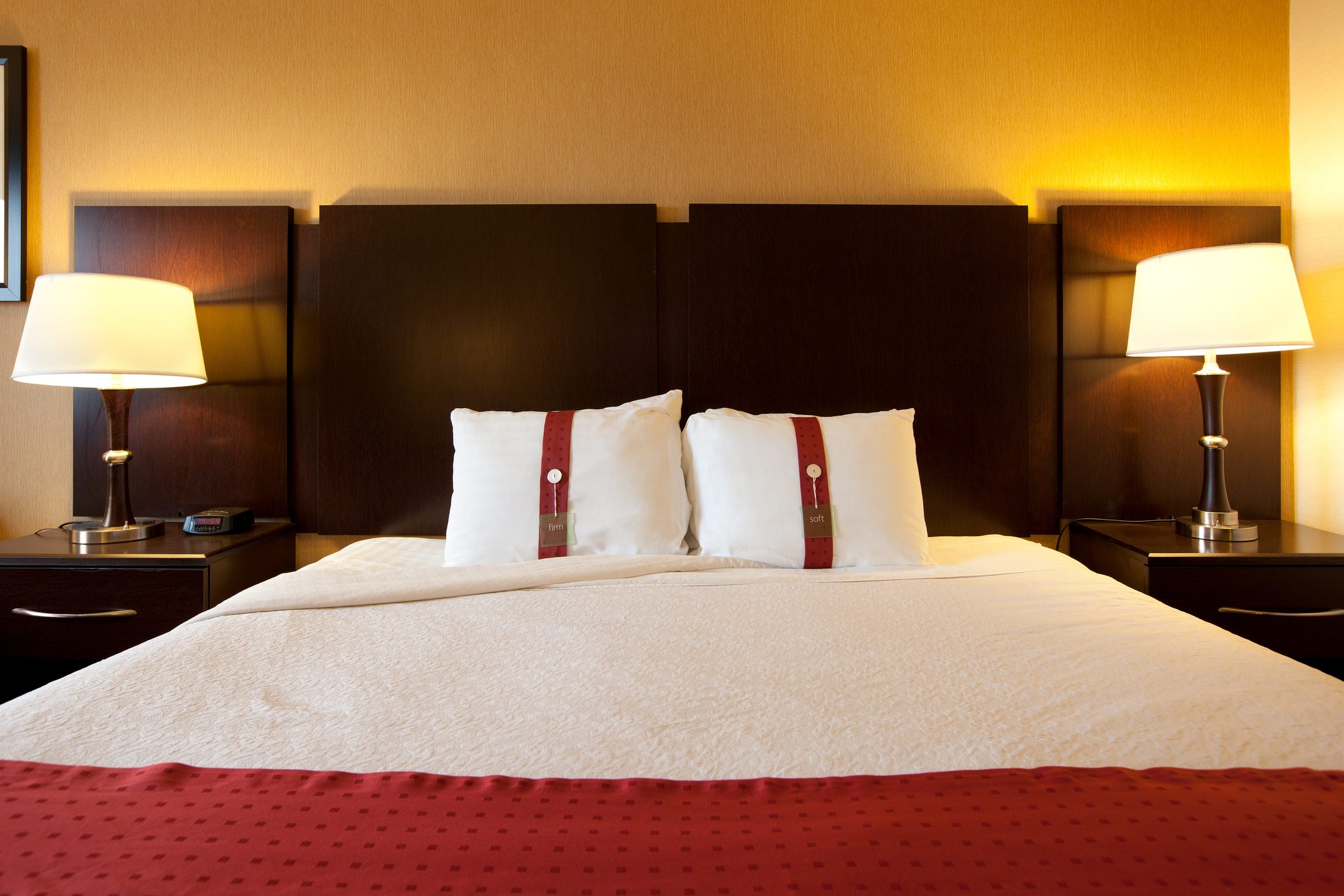 King size bed in Hotel