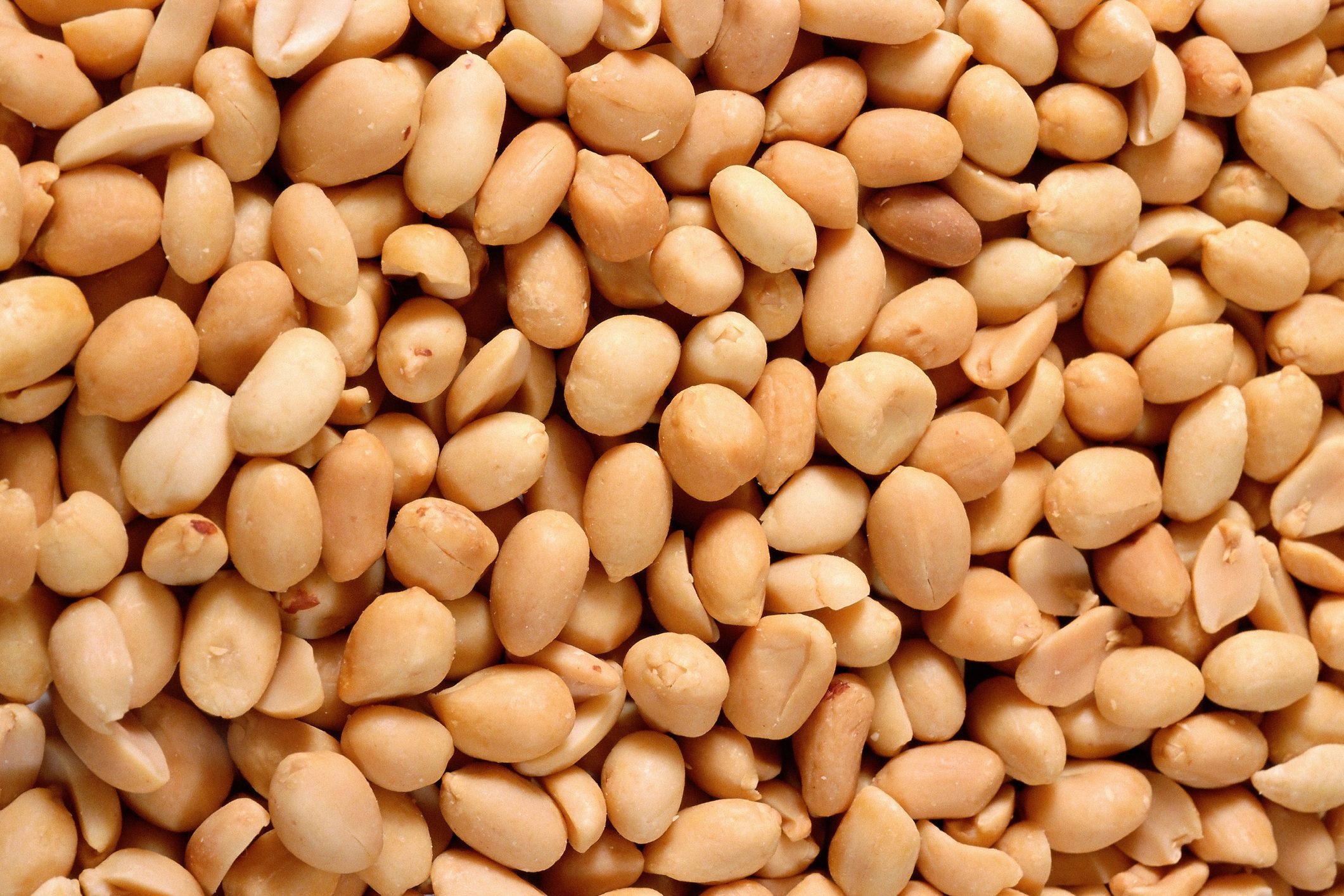 full frame texture of Peanuts without shell