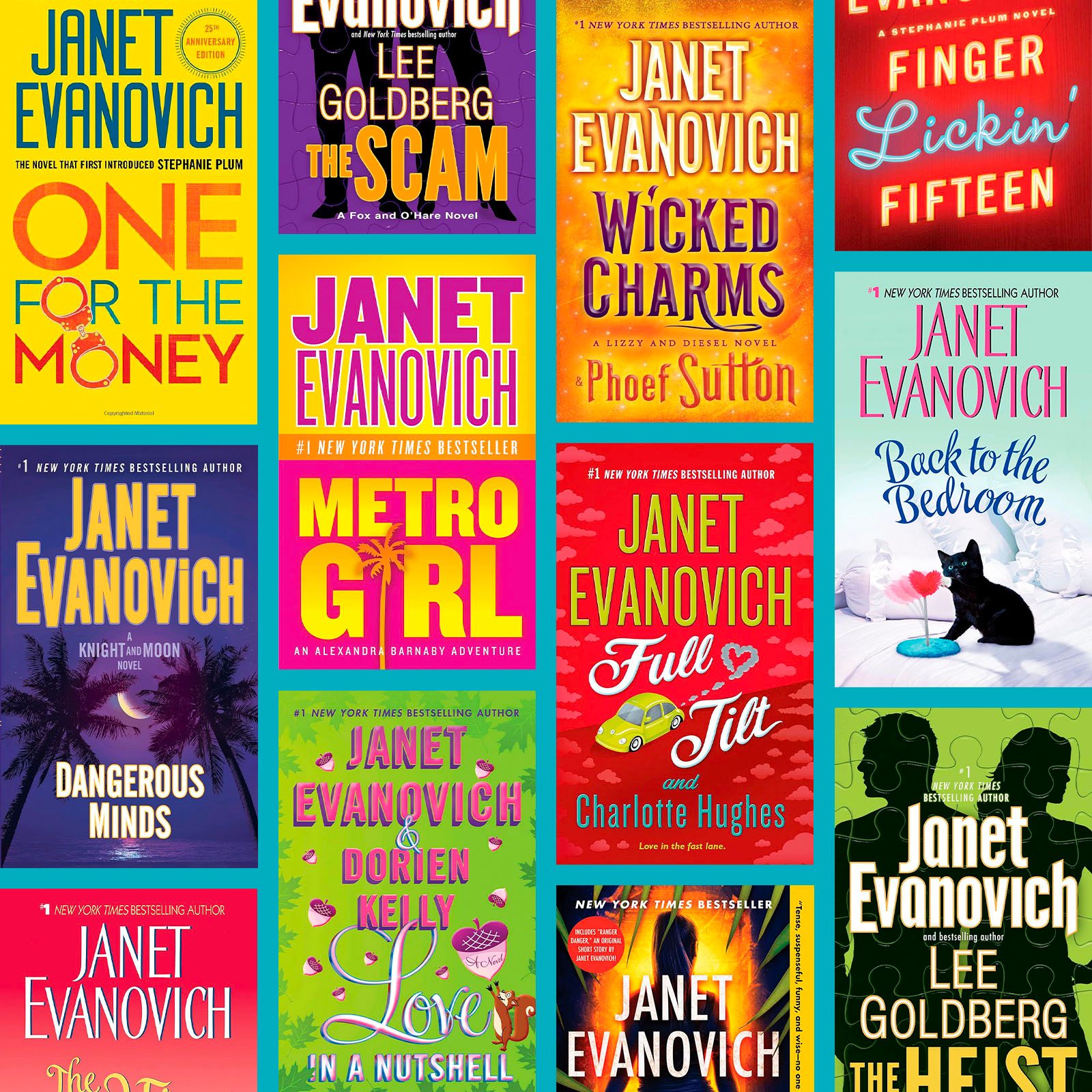 Janet Evanovich Books Ft