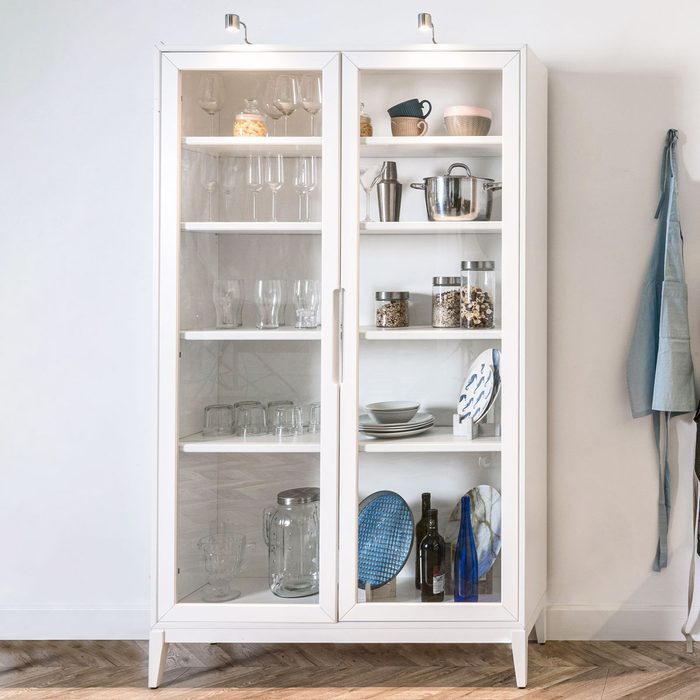 Modern China Cabinet In Kitchen Room