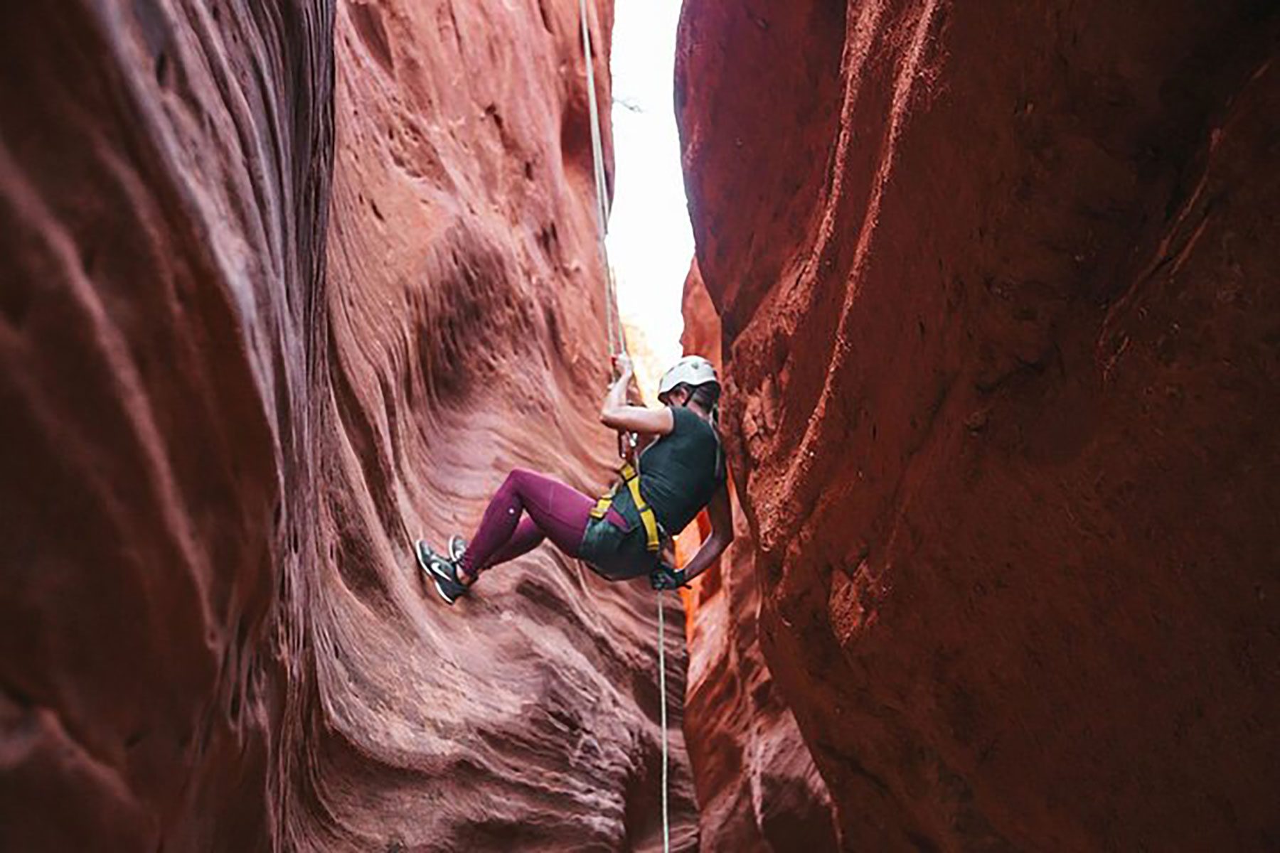 Rock Climb In Utah 