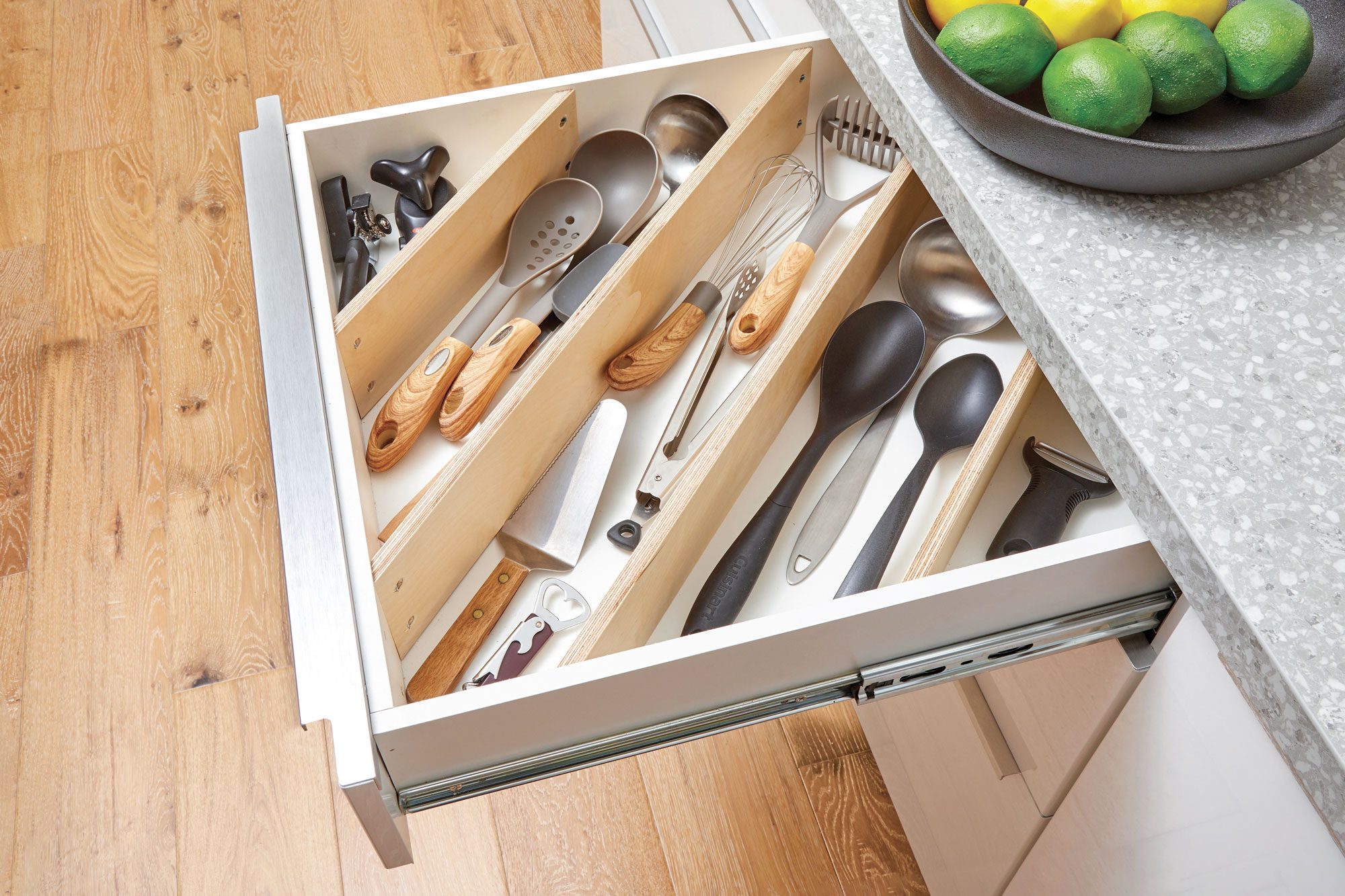 Utensils Drawer Kitchen Organization idea