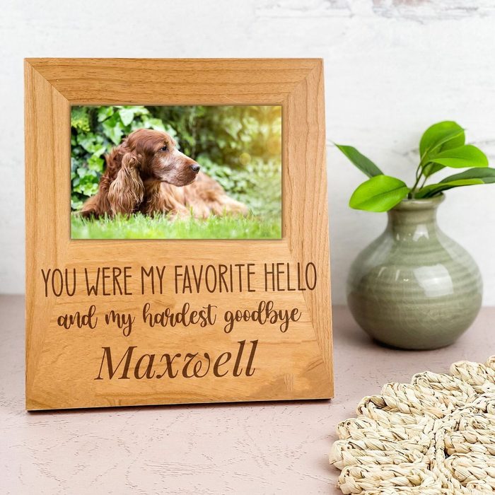 Customized Pet Memorial Frame