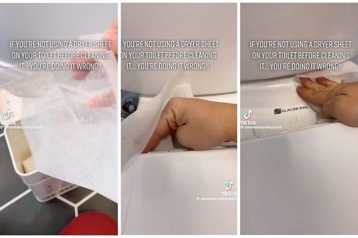 How to Use Dryer Sheets to Clean Toilets in No Time Flat