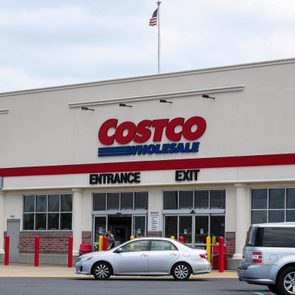 An exterior view of the Costco Wholesale club at the Paxton...