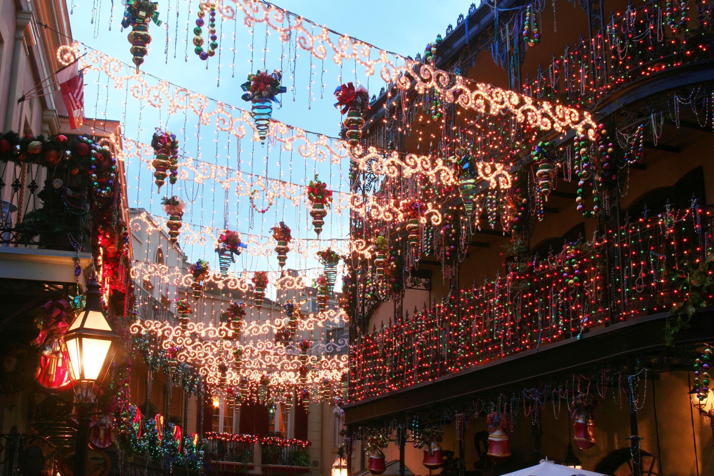 christmas lights in new orleans