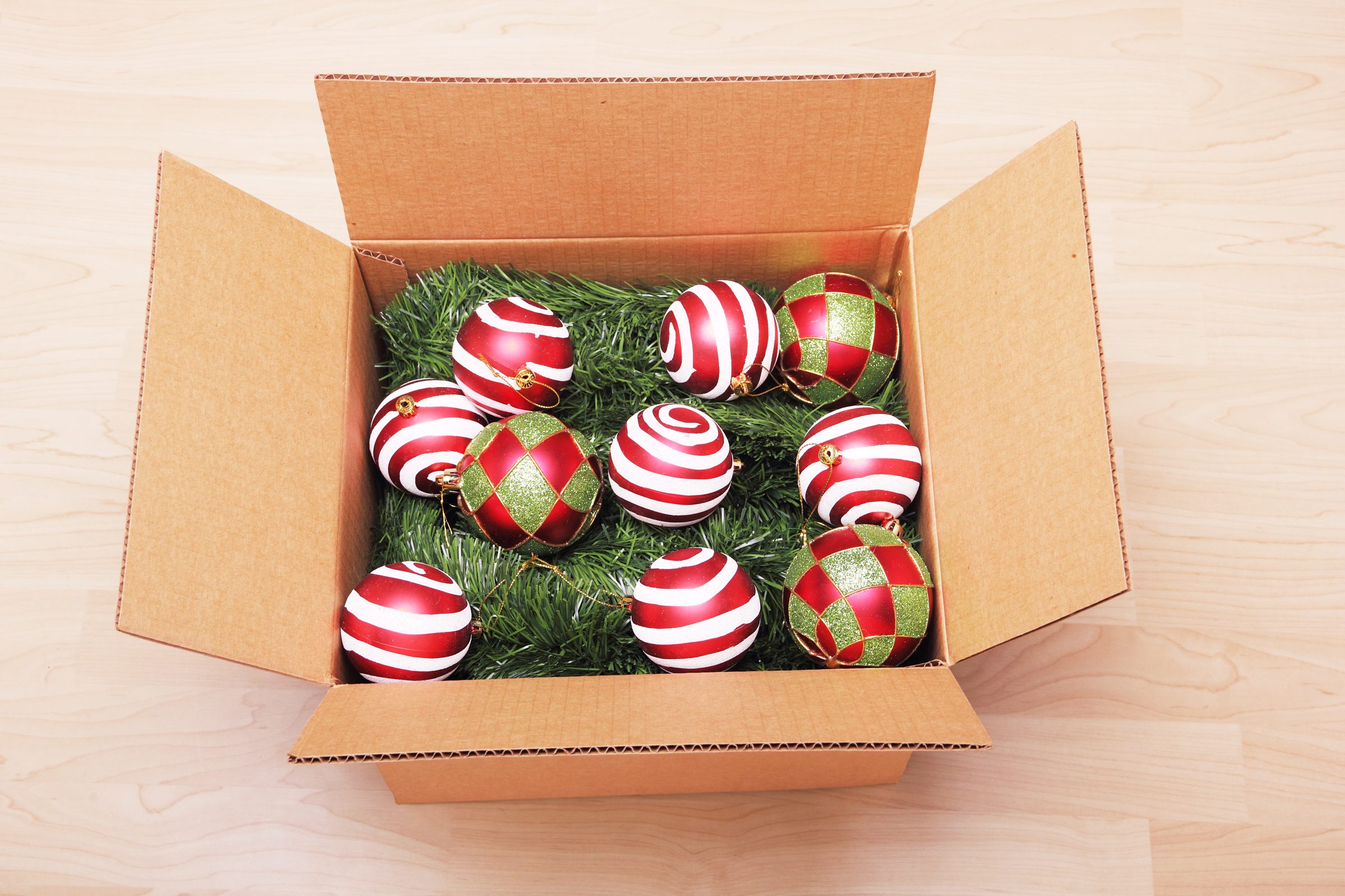 Christmas decoration box